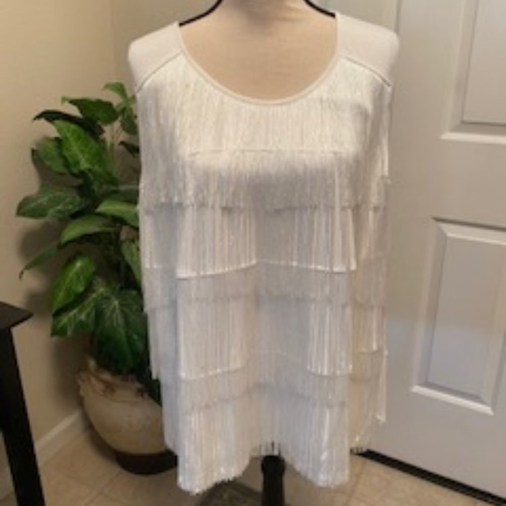 Fringe tank top